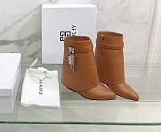 Givenchy Shark brown short boots - 1