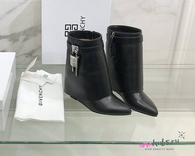 Givenchy Shark black short boots - 1