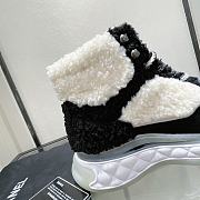 Chanel Shearling CC Boot Shoes - 4