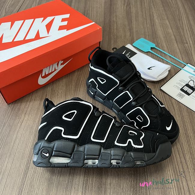 Nike Air Uptempo Black shoes - 1