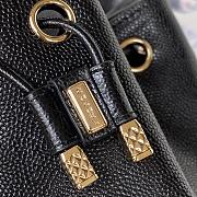 Chanel black calfskin backpack  - 5