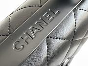 Chanel Large Trendy CC Bag so black lambskin bag - 2