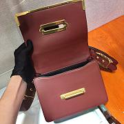 Prada Cahier red leather 1BD045 shoulder bag - 4