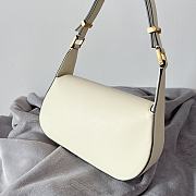 Valentino Garavani VLOGO chain white leather bag - 2