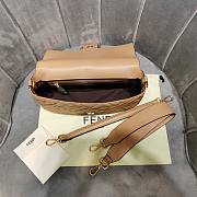 Fendi Baguette beige leather bag 26cm - 5