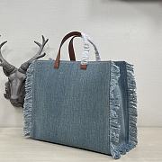 Fendi tote denim bag  - 2