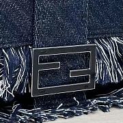 Fendi Baguette dark denim bag  - 6