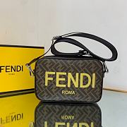 Fendi Camera Case Black FF fabric bag - 1