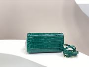 Fendi Peekaboo crocodile leather hand bag - 3