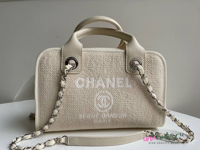 CHANEL Deauville Bowling 2way shoulder bag 03 - 1