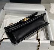 Chanel 22C New Black Tofu Bag  - 6