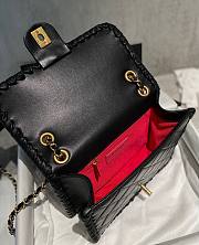 Chanel 22C New Black Tofu Bag  - 2