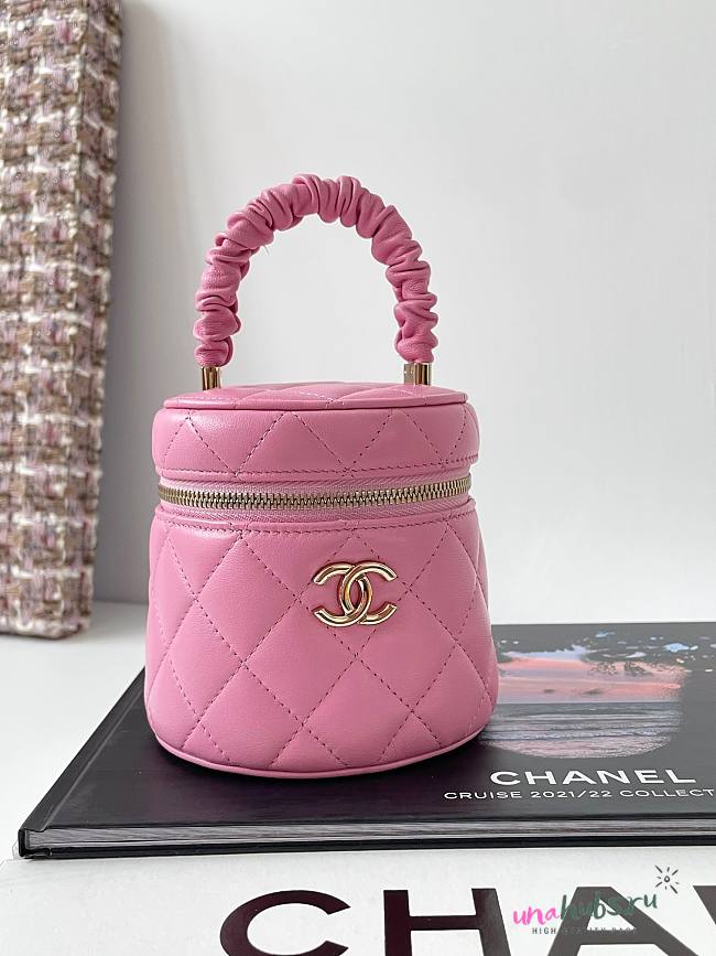 Chanel CC vanity pink 2 way bag - 1