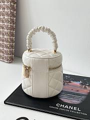 Chanel CC vanity white 2 way bag - 3