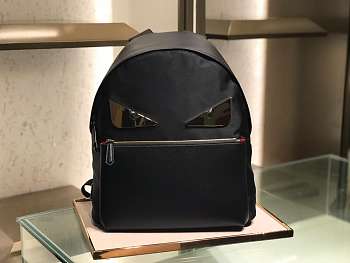 Fendi black backpack 