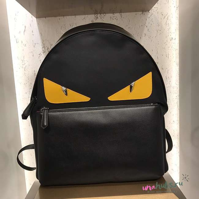 Fendi black backpack 02 - 1