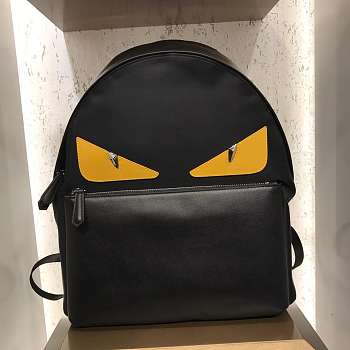 Fendi black backpack 02