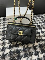 Chanel 22A Quilted Mini Vanity Bag - 3