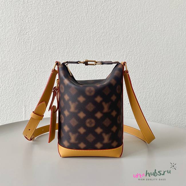 Louis Vuitton Hobo Cruiser PM Blurry Monogram Brown Bag - 1