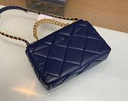 Chanel 19 Flap Large Blue Bag - 2