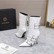 Versace white boots  - 5