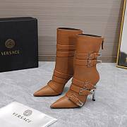 Versace brown boots - 1