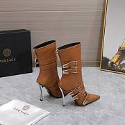 Versace brown boots - 5