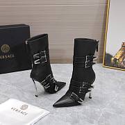 Versace black boots - 5