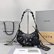 Balenciaga Le Cagole XS studded shoulder bag - 1