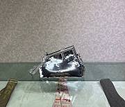 Fendi first silver sequinned leather bag - 4