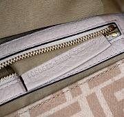 Fendi Baguette 1997 Beige FF wool bag - 2