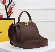 FENDI Peekaboo brown tote bag - 2