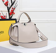 FENDI Peekaboo white tote bag - 6