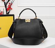 FENDI Peekaboo black tote bag - 5