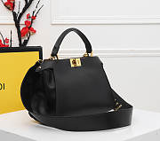 FENDI Peekaboo black tote bag - 4