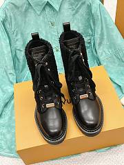 Louis Vuitton Territory Flat ranger black boots - 6