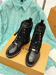 Louis Vuitton Territory Flat ranger black boots - 4