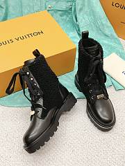 Louis Vuitton Territory Flat ranger black boots - 3