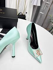 Versace Medusa blue pumps  - 2