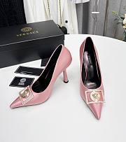 Versace Medusa pink pumps  - 1