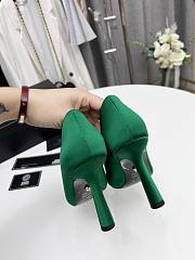 Versace Medusa green pumps - 4