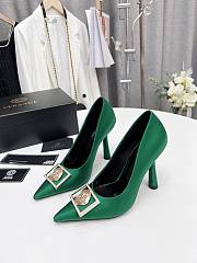 Versace Medusa green pumps - 6