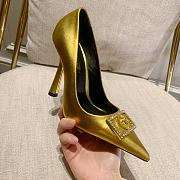 Versace Medusa gold pumps  - 2