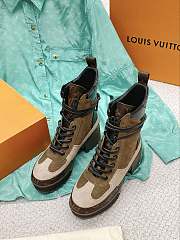 Louis Vuitton Lauréate Desert brown leather ankle boots - 2