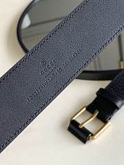 Gucci x Addidas black belt - 3