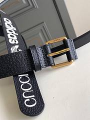 Gucci x Addidas black belt - 2