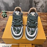 Louis Vuitton Green Monogram Blended Fabrics Shoes - 5