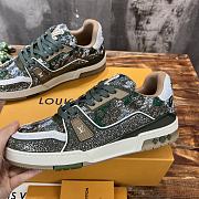 Louis Vuitton Green Monogram Blended Fabrics Shoes - 6