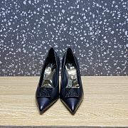 Valentino black black stud heels 9cm  - 2