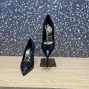 Valentino black black stud heels 9cm  - 3